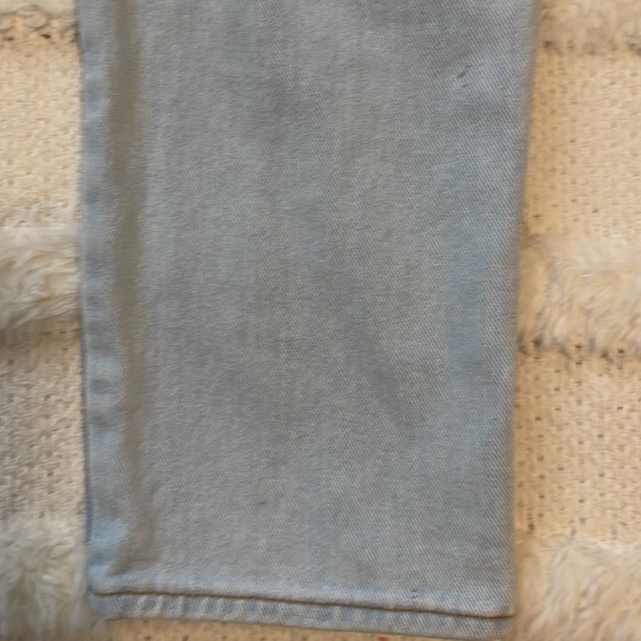 PacSun Eco hopper patchwork mom jeans high rise raw cut hem denim Womens size 24 - Picture 15 of 16